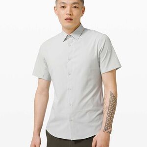 Lululemon Airing Easy Short Sleeve Buttondown Vapor